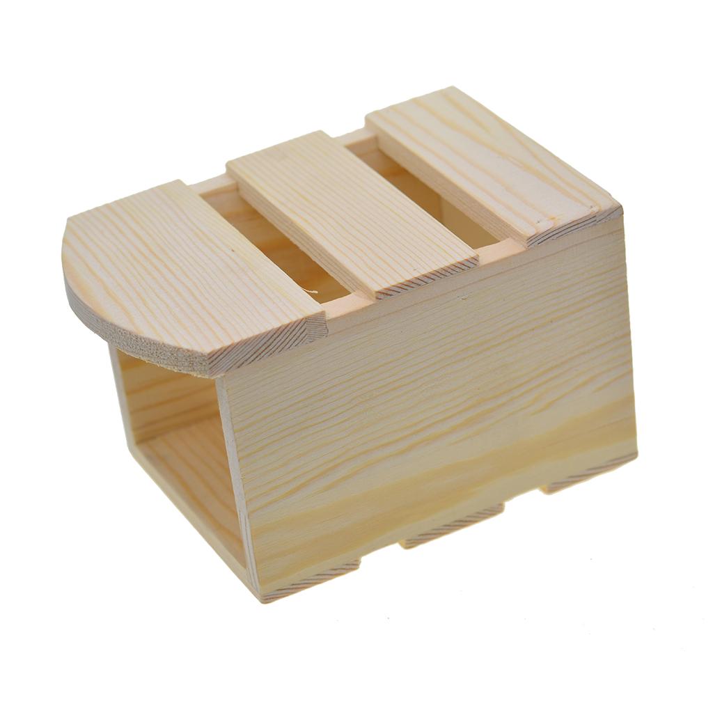 Desk Setup Minimal - Natural Wood Pen Holder Plain Pine