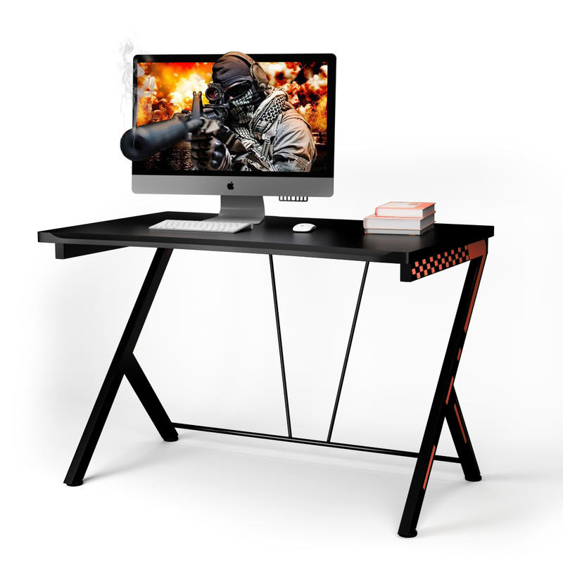 Desk Setup L Shaped - Modern Ergonomic Computer Desk, MDF Top