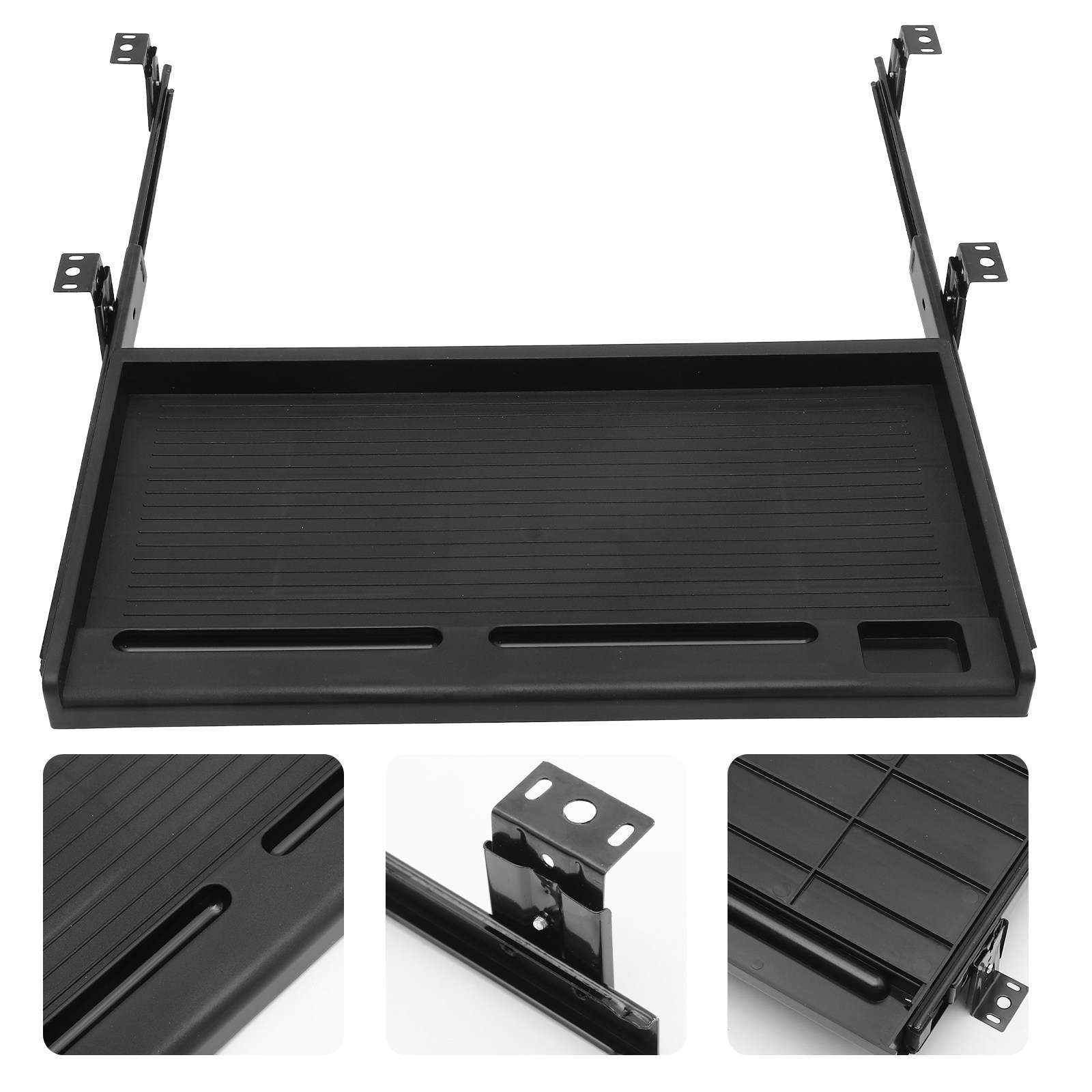 Desk Setup For Office - 1Set Keyboard Tray Under Desk Slide