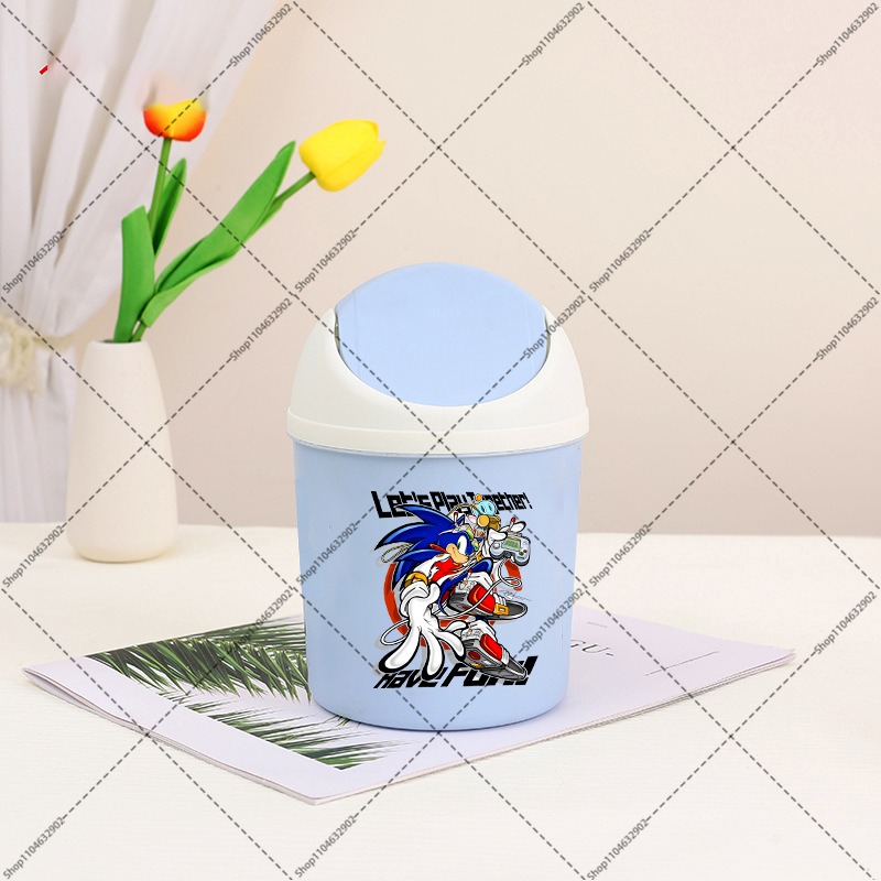 Sonics Car Trash Can Cartoon A - Desk Setup Clean review and price