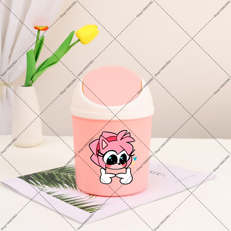 Sonics Car Trash Can Cartoon A - Desk Setup Clean review and price