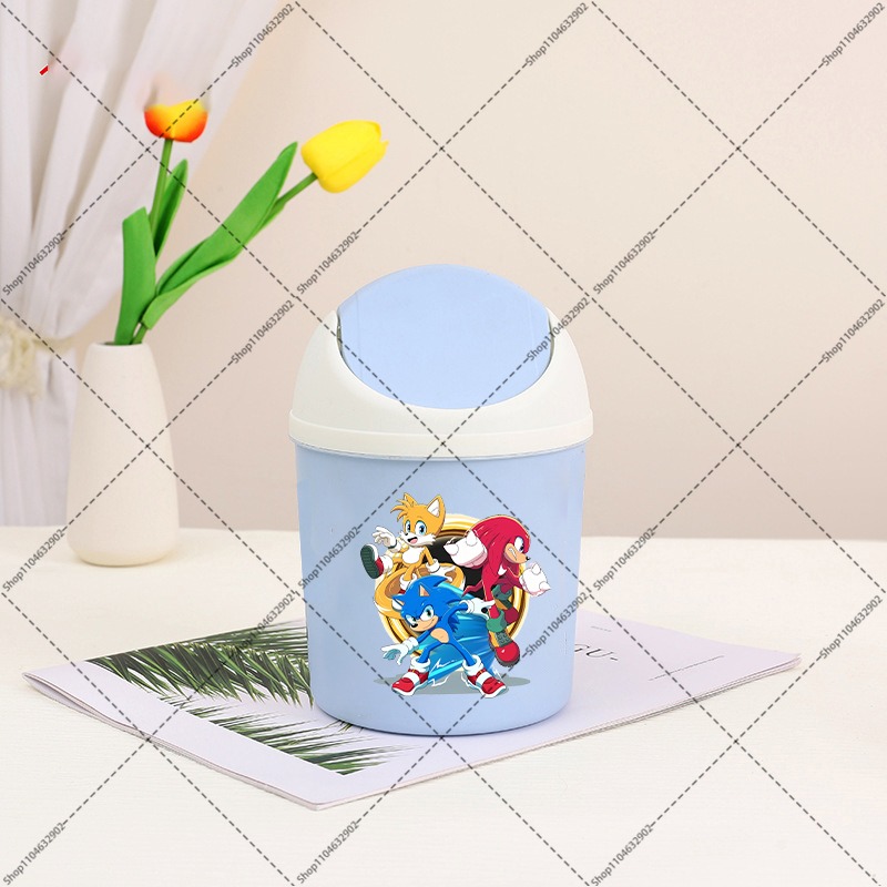 Sonics Car Trash Can Cartoon A - Desk Setup Clean review and price