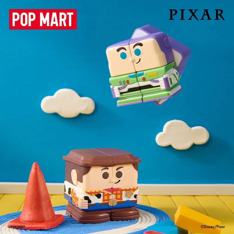 POP MART PIXAR POP CUBE CUBIEC - Desk Setup Kawaii review and price