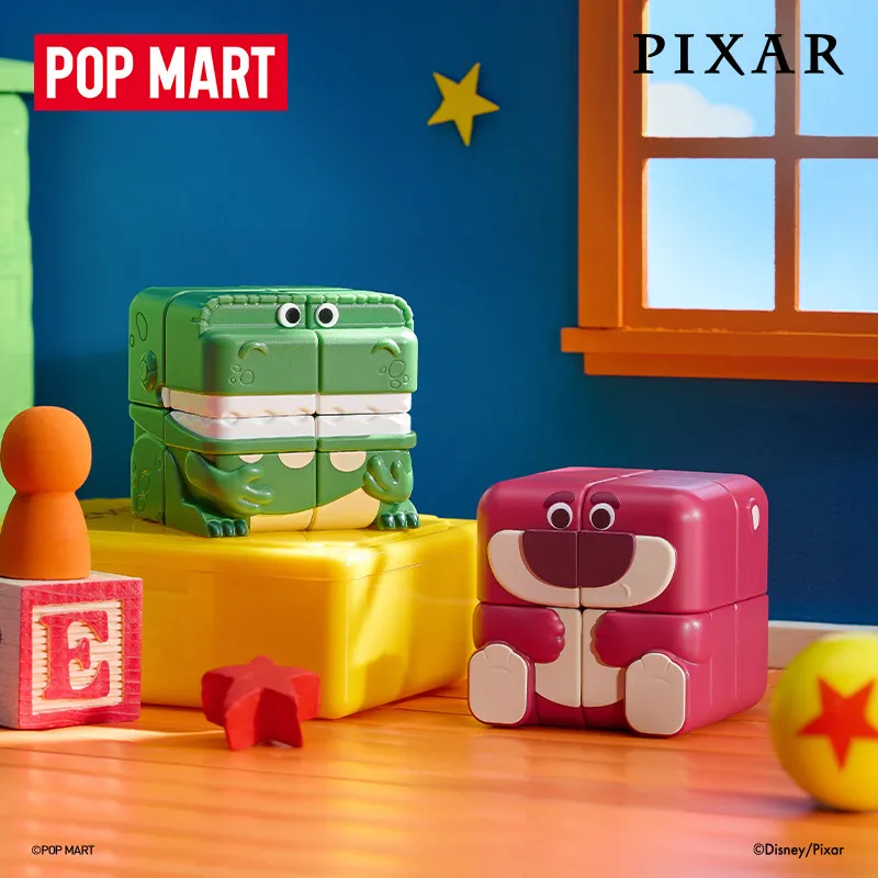 POP MART PIXAR POP CUBE CUBIEC - Desk Setup Kawaii review and price