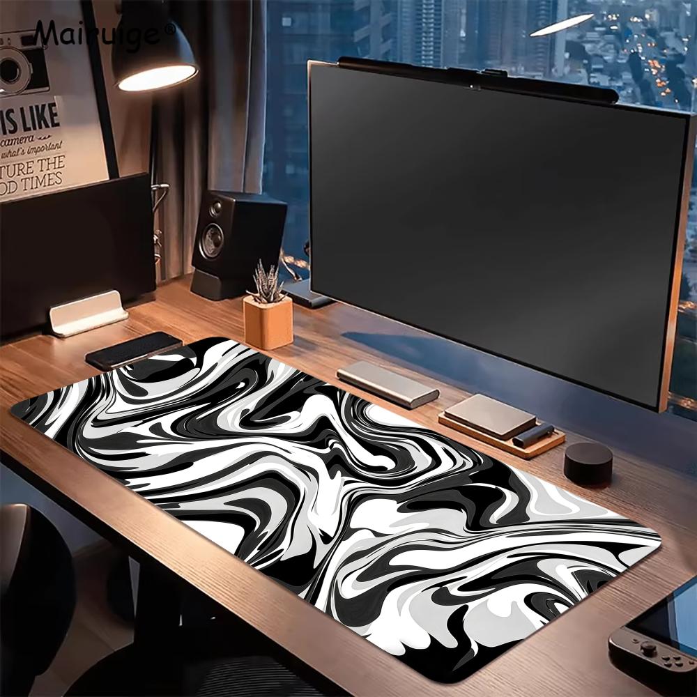 Abstract Fluid Non Slip Rubber - Desk Setup Gaming And Work review and price