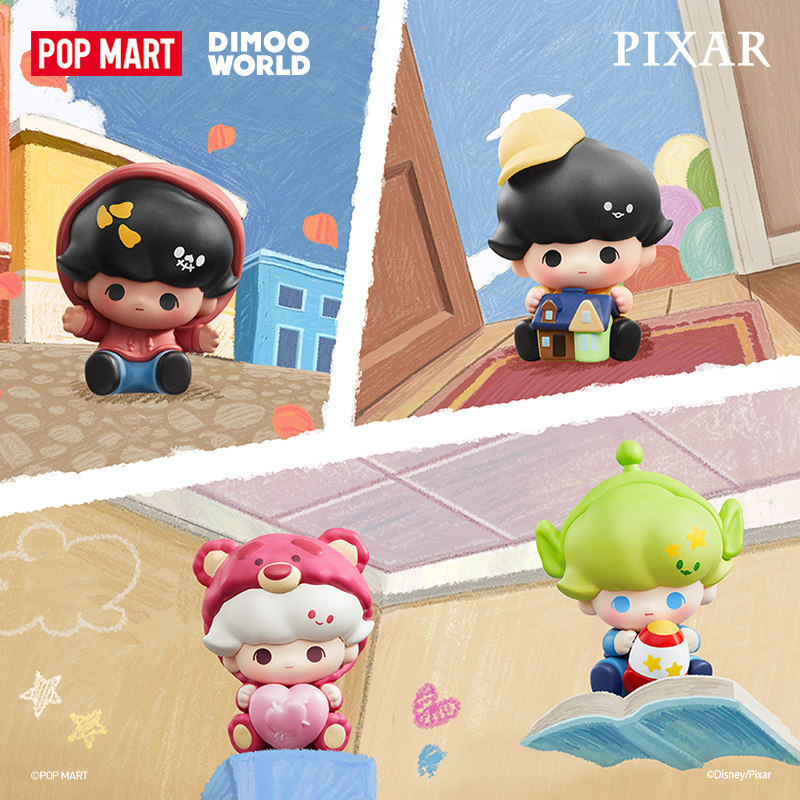 POP MART POP BEAN DIMOO WORLD  - Desk Setup Kawaii review and price