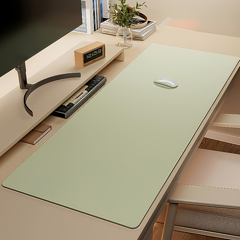1PCS Large PU Leather Mouse Ma - Desk Setup Clean review and price