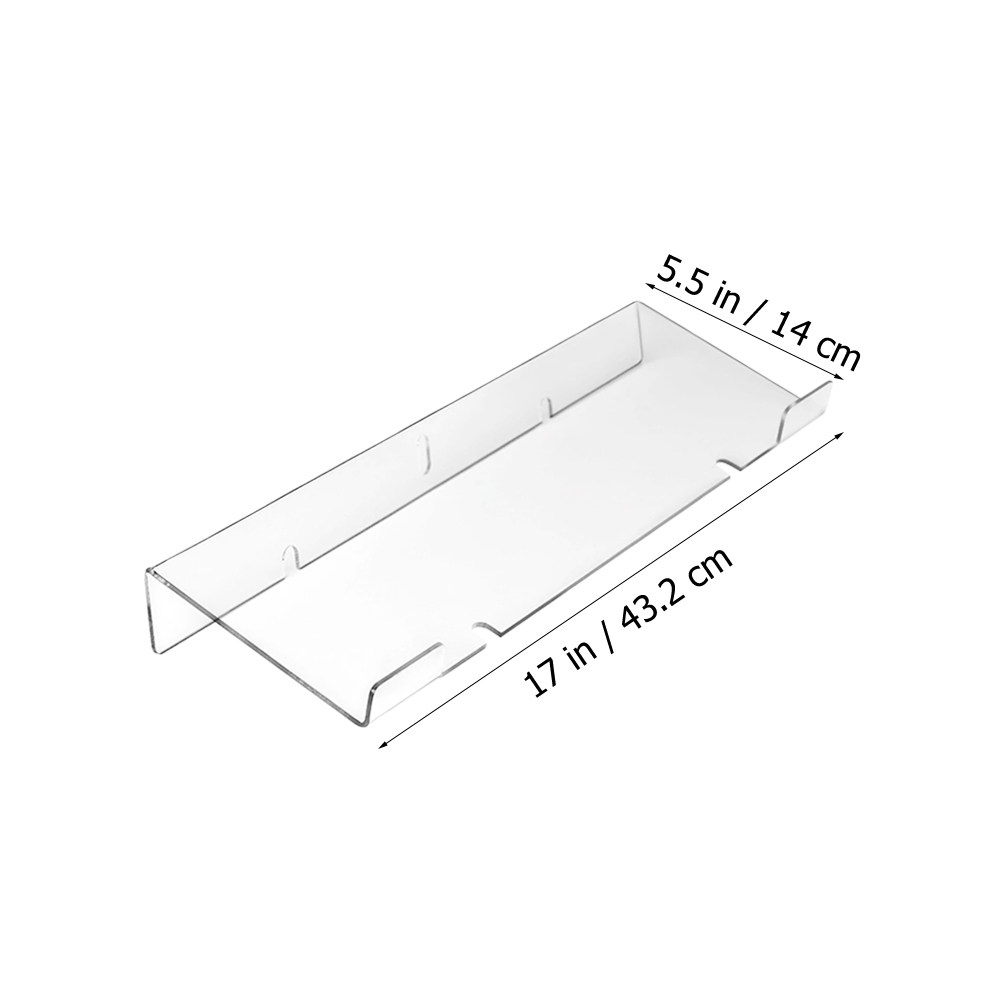 Acrylic Keyboard Riser Stand C - Desk Setup Gaming And Work review and price
