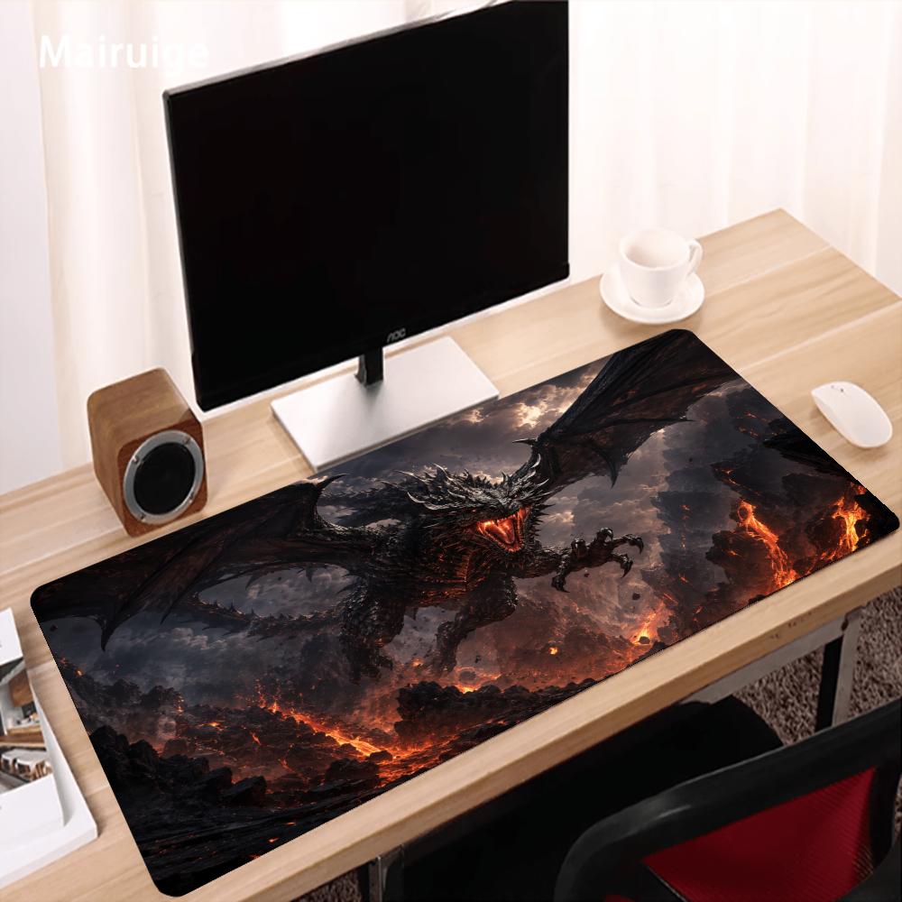 Fiery Dragon Mouse Pad Desk Ac - Desk Setup Gaming And Work review and price