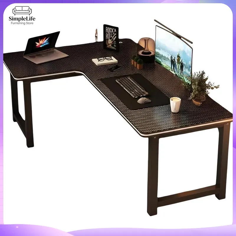 Corner Gaming Desk Computer De - Dual Monitor Desk Setup review and price