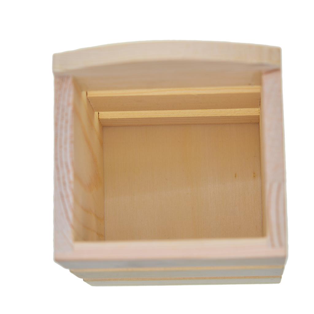 Natural Wood Pen Holder Plain  - Desk Setup Minimal review and price