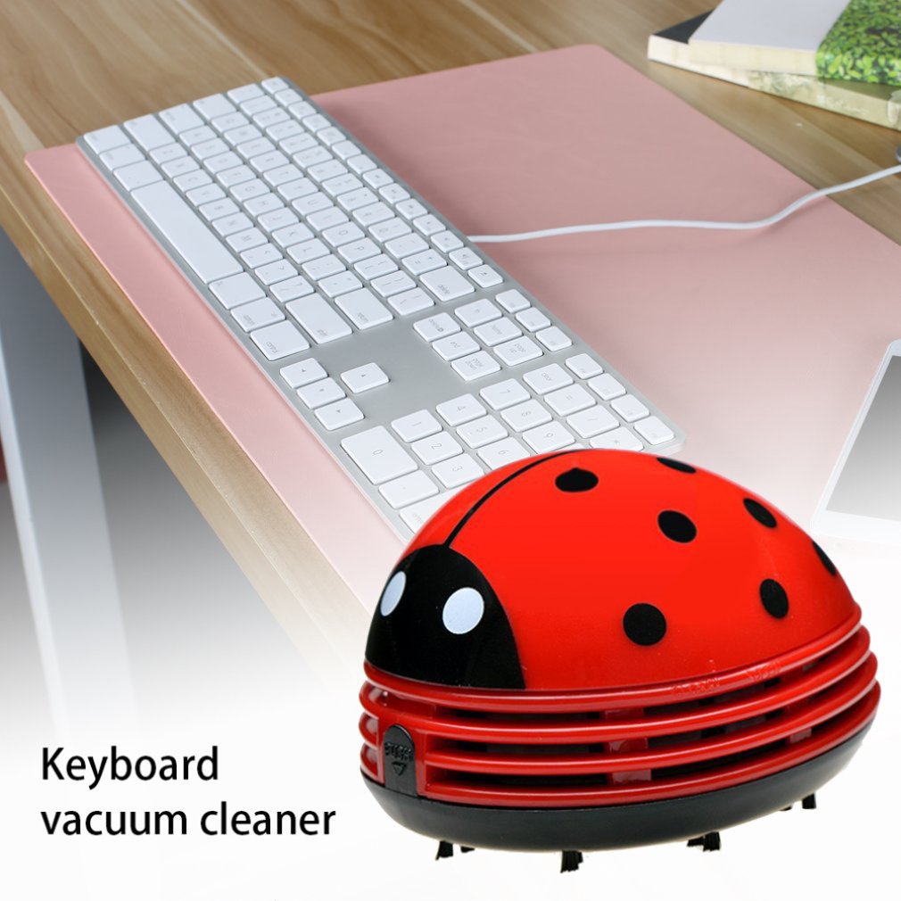 Cute Ladybug Desktop Vacuum Cl - Desk Setup Clean review and price