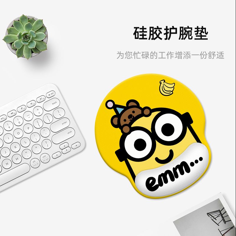 Minions cartoon cute wristband - Desk Setup Kawaii review and price