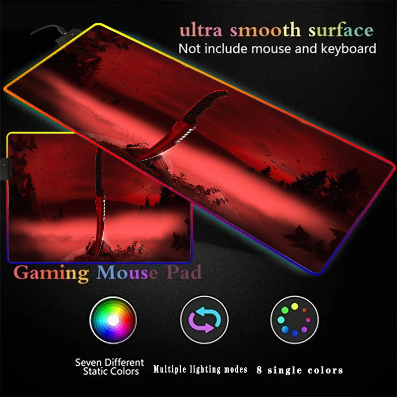 Mousemat Xxl Rubber Mat Knife  - Desk Setup Gaming And Work review and price