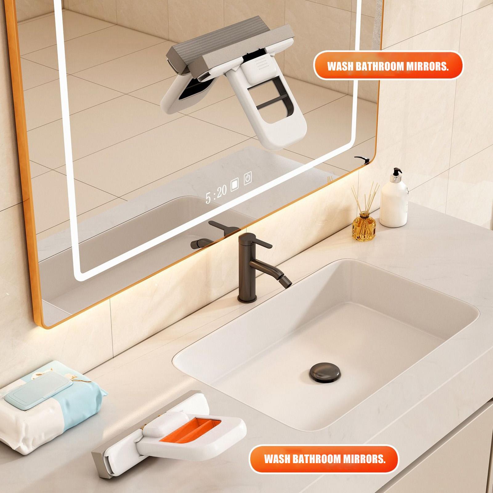 Self-Squeezing Desktop Mop Han - Desk Setup Clean review and price