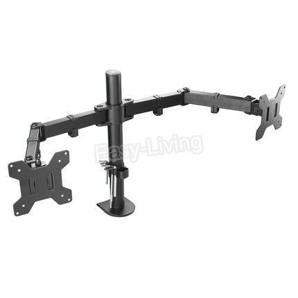 MS02 Desktop Clamping Full Mot - Dual Monitor Desk Setup review and price