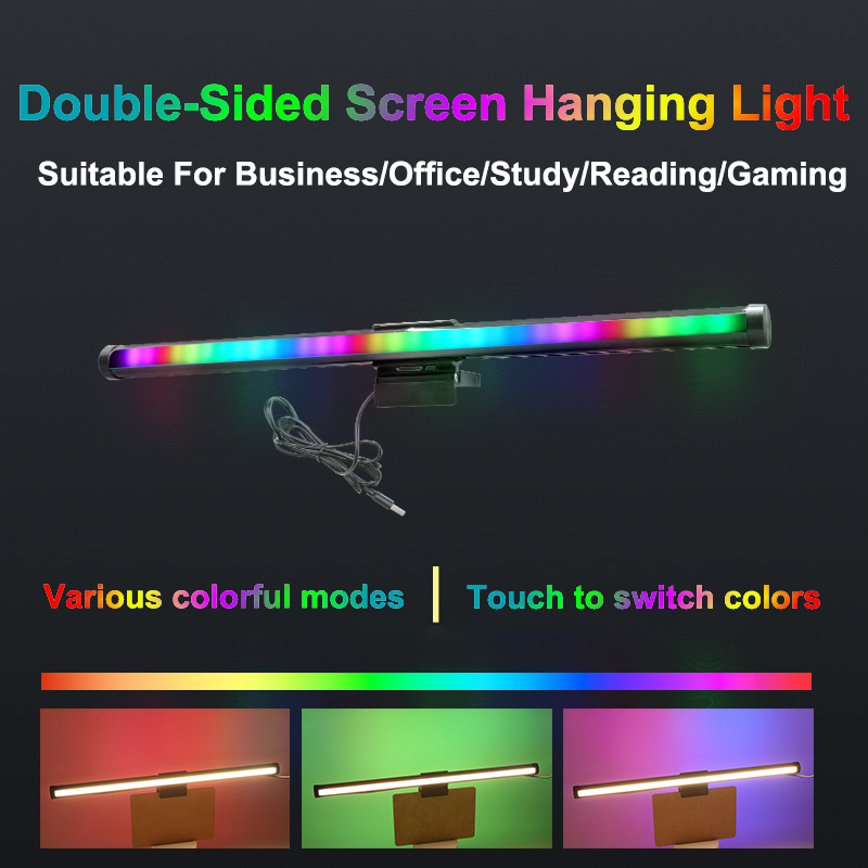 LED Monitor Hanging Desk Light - Desk Setup Gaming And Work review and price