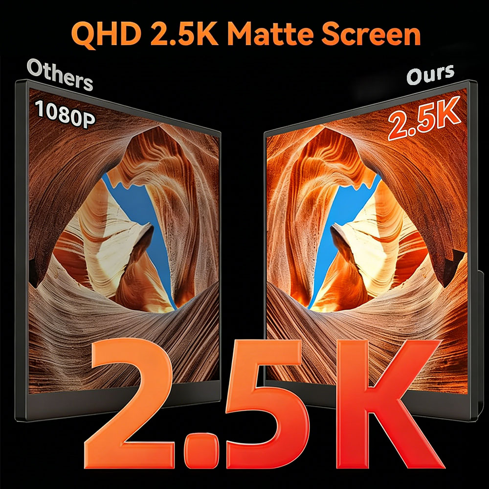 MAFNKOU 16 Inch 144Hz Gaming M - Dual Monitor Desk Setup review and price
