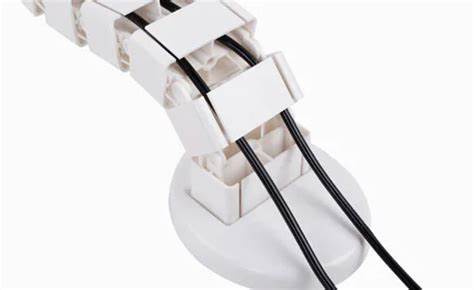 ISRTAO White under Desk Cable  - Desk Setup Clean review and price