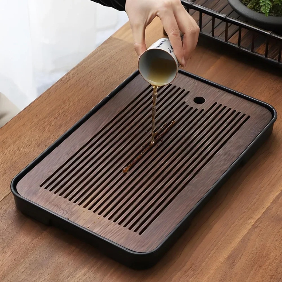 Portable Detachable Bamboo Tea - Desk Setup Clean review and price