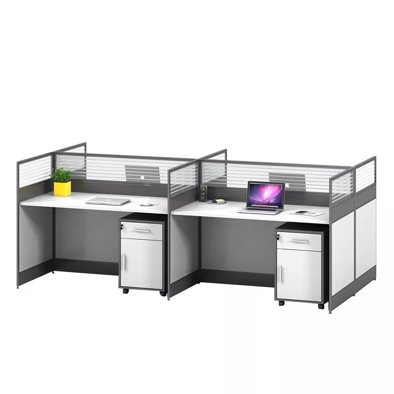 White Office Desk for 2 4 or 6 - Desk Setup L Shaped review and price