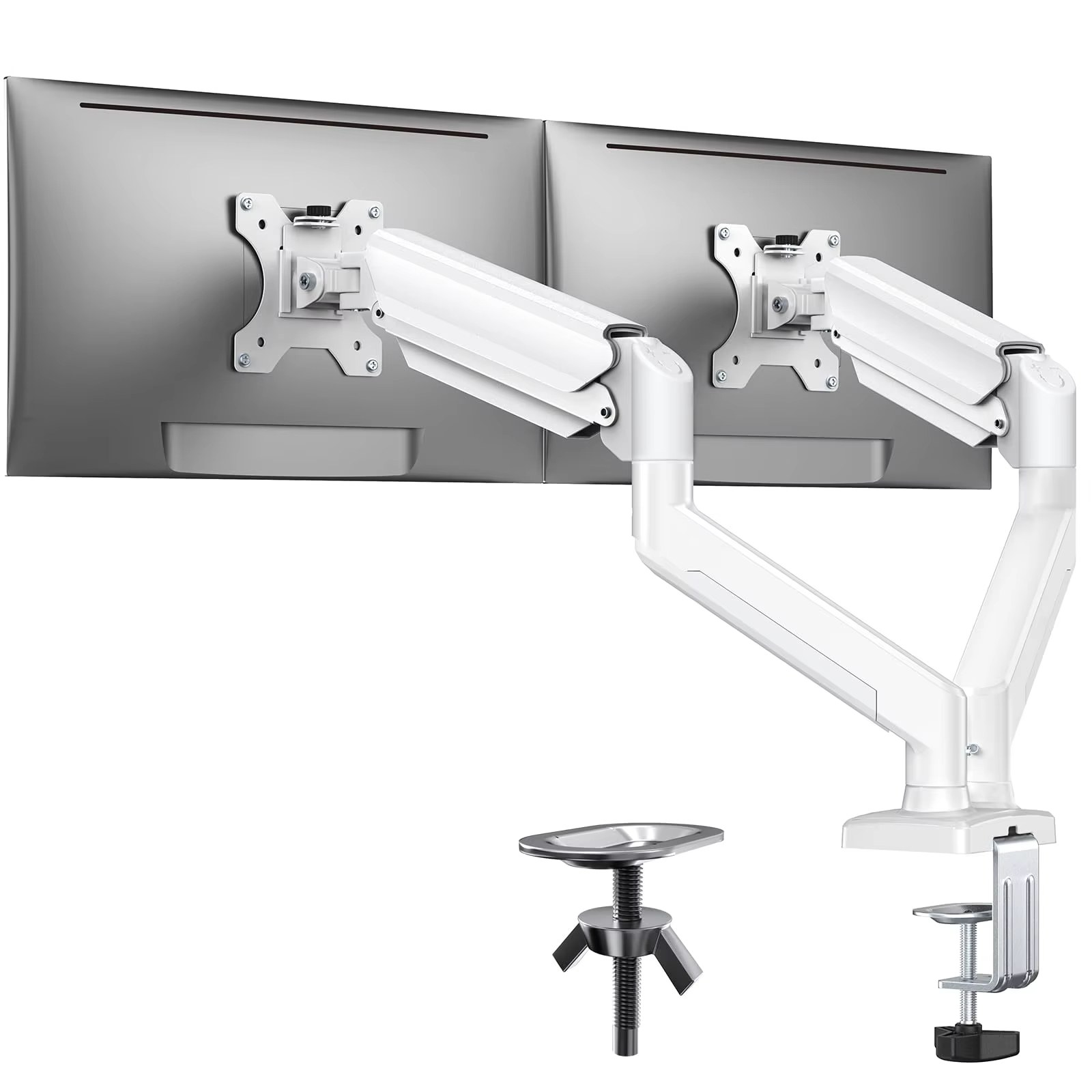 Dual Monitor Mount Stand Desk  - Dual Monitor Desk Setup review and price