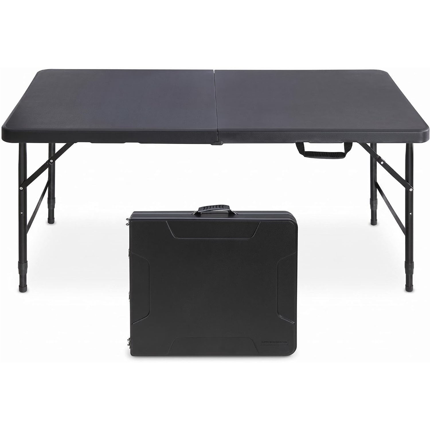 Folding Table 4ft Height Adjus - Desk Setup Clean review and price