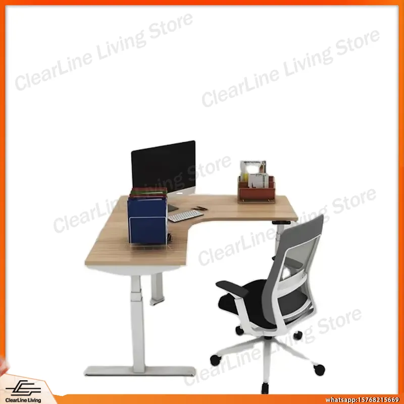 L Shaped Electric Height Adjus - Desk Setup L Shaped review and price