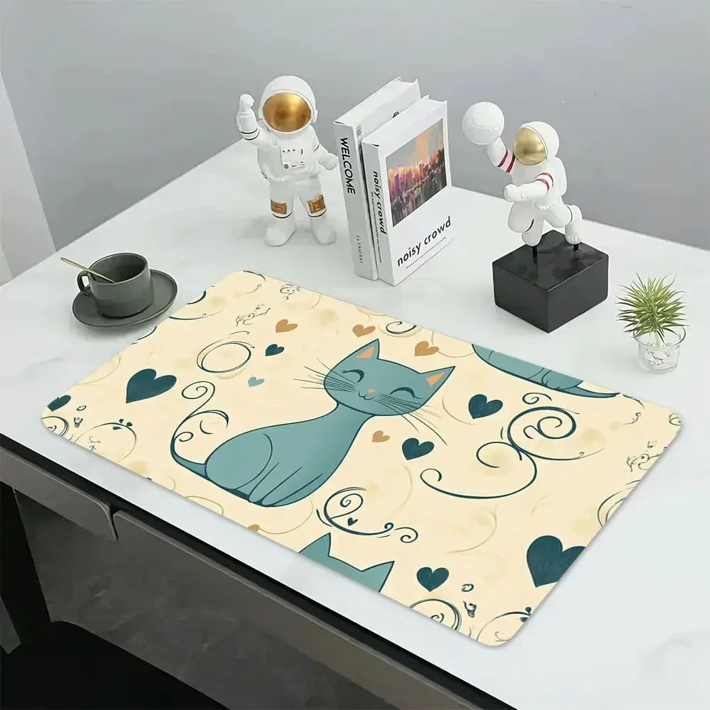 Gaming Mouse Pad 1PC Animal Ca - Desk Setup For Office review and price
