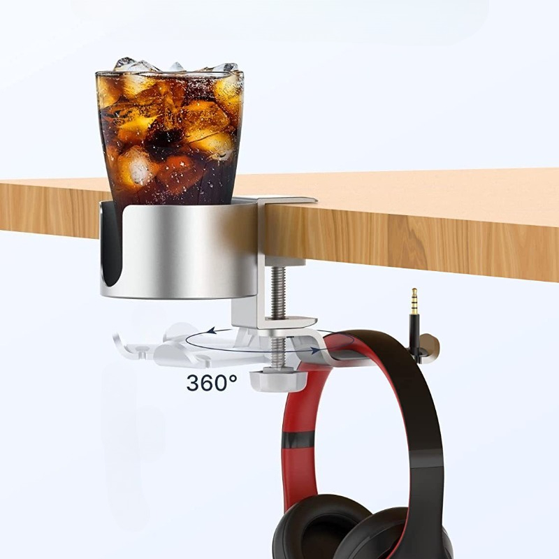 360° Rotating Desk Headphone H - Desk Setup For Office review and price