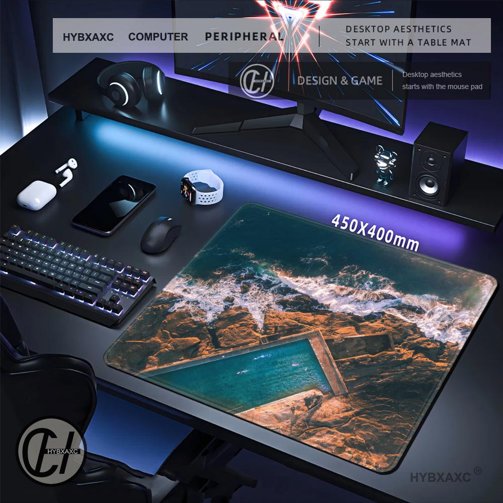 HYBXAXC MAerial Ocean Wave Mou - Desk Setup Photography review and price