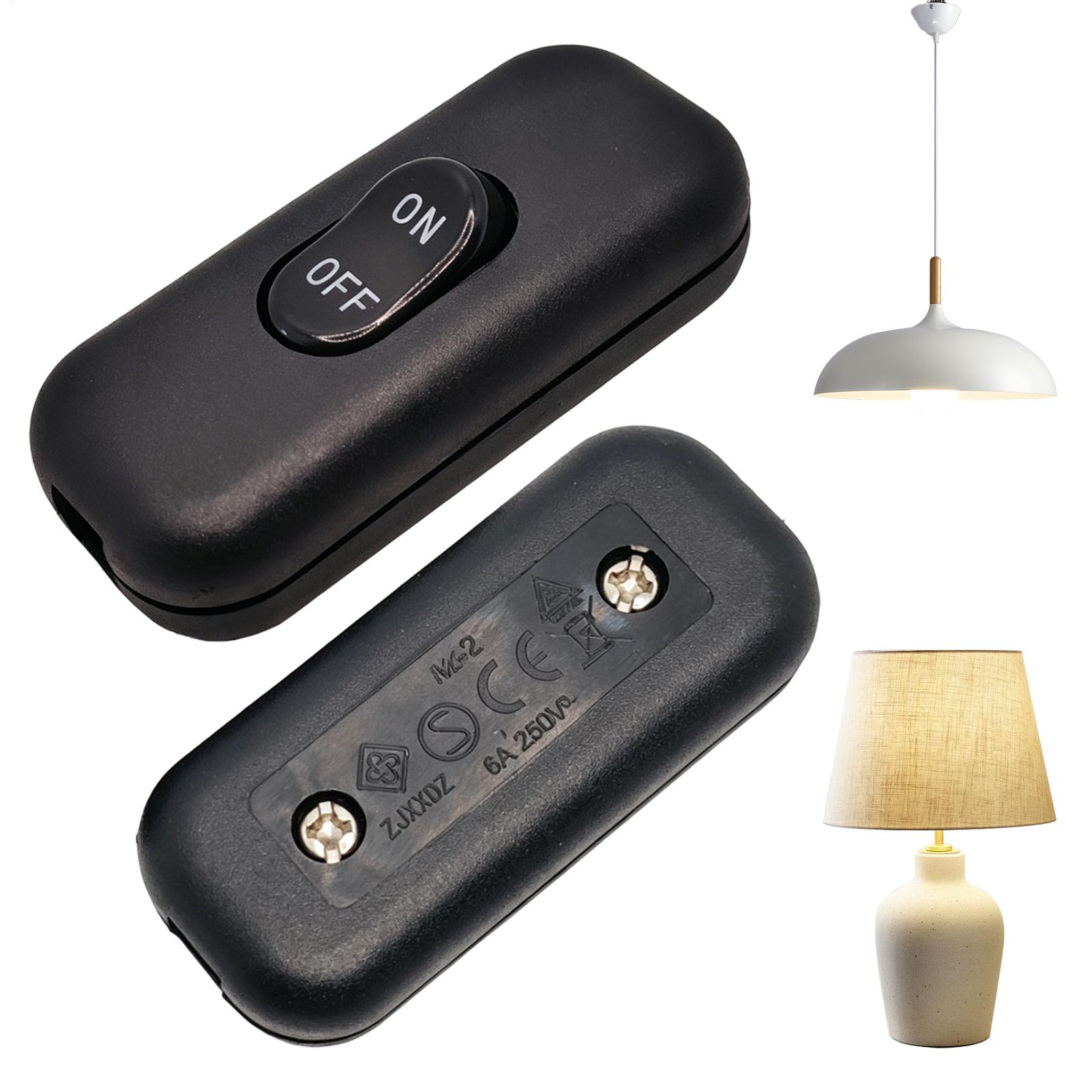 2pcs 6A 250V Inline Cord Switc - Desk Setup On Bed review and price
