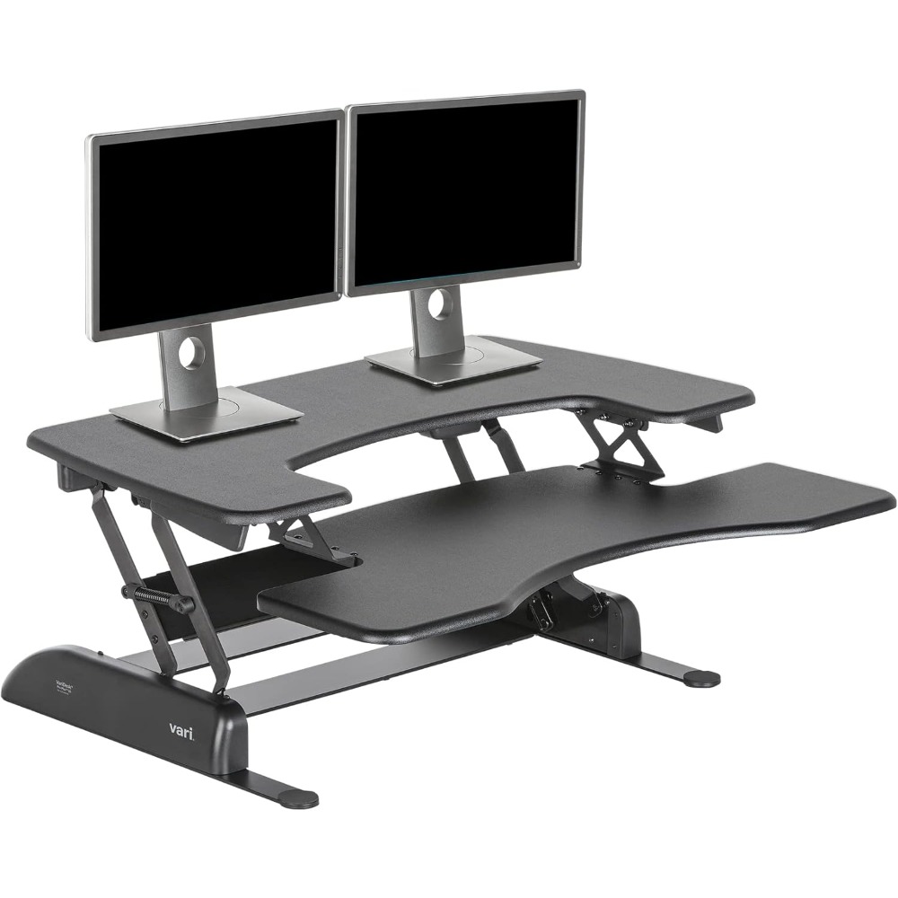 Desk Pro Plus 36, Dual Monitor - Dual Monitor Desk Setup review and price