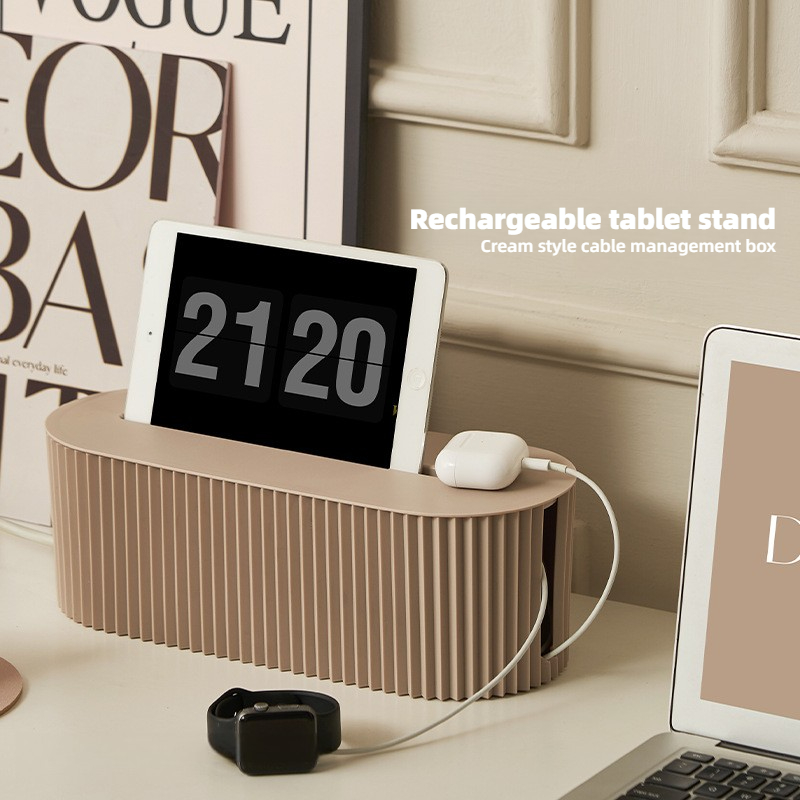 Cable Organizer Box - Hide Wir - Desk Setup Clean review and price